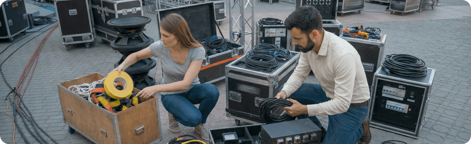 A Practical Guide to Storing Event Equipment with Self Storage