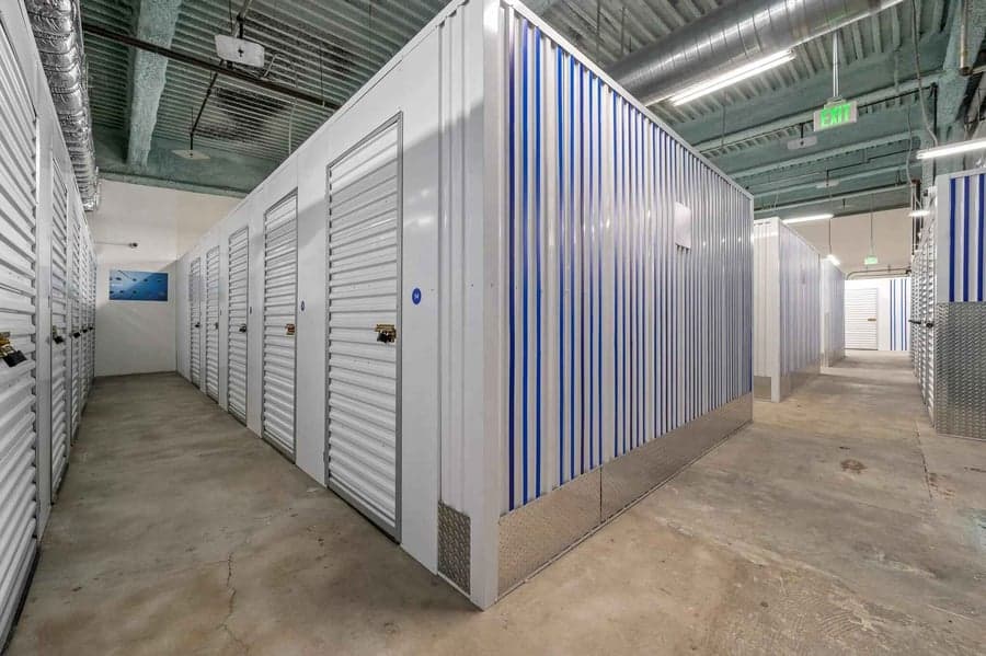 The same kind of space converted into a clean, secure Stuf storage facility