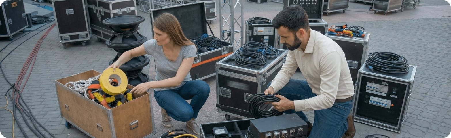 A Practical Guide to Storing Event Equipment with Self Storage