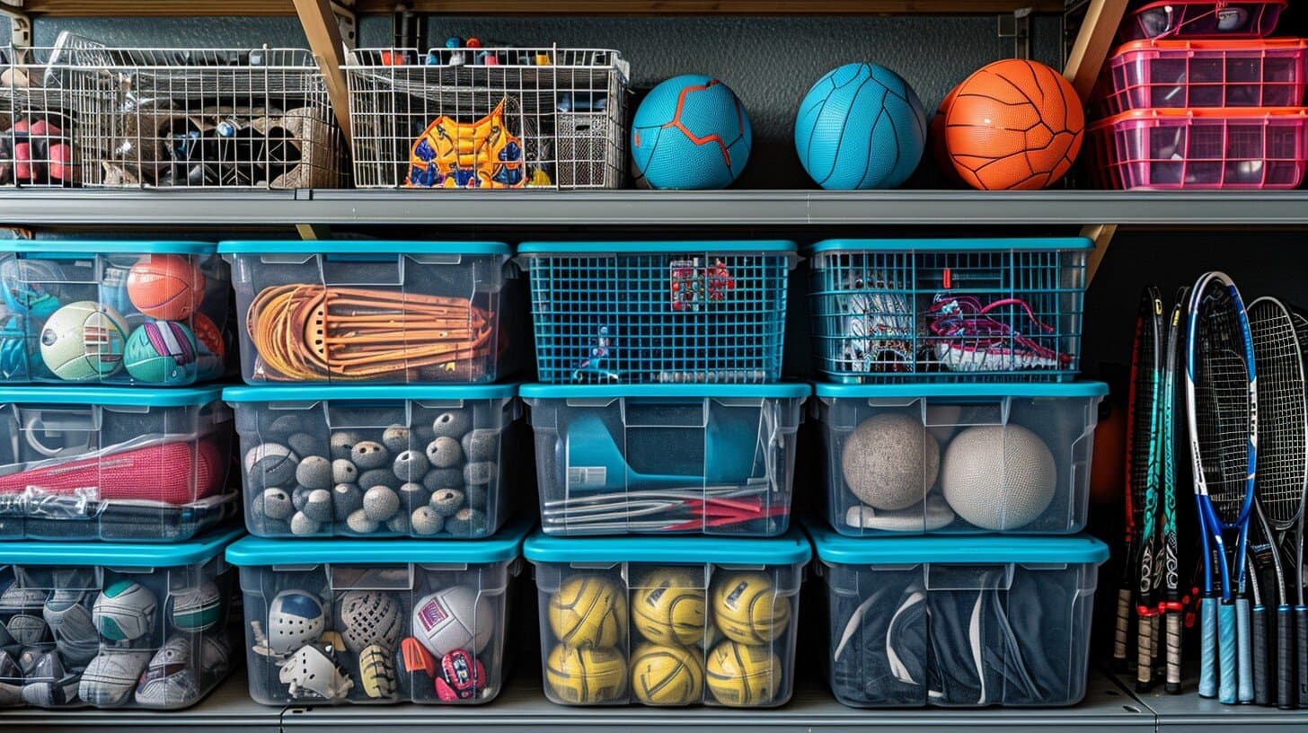 Storing Sports Equipment: Tips and Tricks